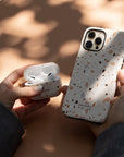 Pink Terrazzo Wonderland AirPods Case
