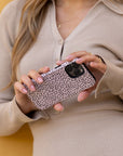 Old Rose Polka Dots Phone Case