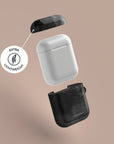 Black Watercolor AirPods Case