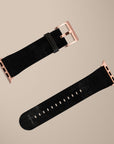 Black Clay Watch Srap Apple Watch Bands - SALAVISA