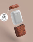 Orange Polka Dots AirPods Case