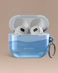 Ocean Blue Watercolor AirPods Case
