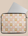 Beige Splendor Laptop Sleeve Laptop Sleeves - SALAVISA