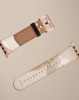 Beige Watercolor Art Watch Strap Apple Watch Bands - SALAVISA