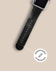 Black Watercolor Apple Watch Band Apple Watch Bands - SALAVISA