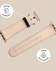 Rose Beige Clay Apple Watch Band Apple Watch Bands - SALAVISA