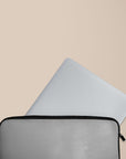 Light Grey Watercolor Laptop Sleeve