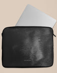 Black Watercolor Laptop Sleeve