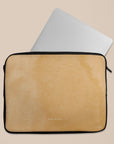 Burnt Yellow Watercolor Laptop Sleeve