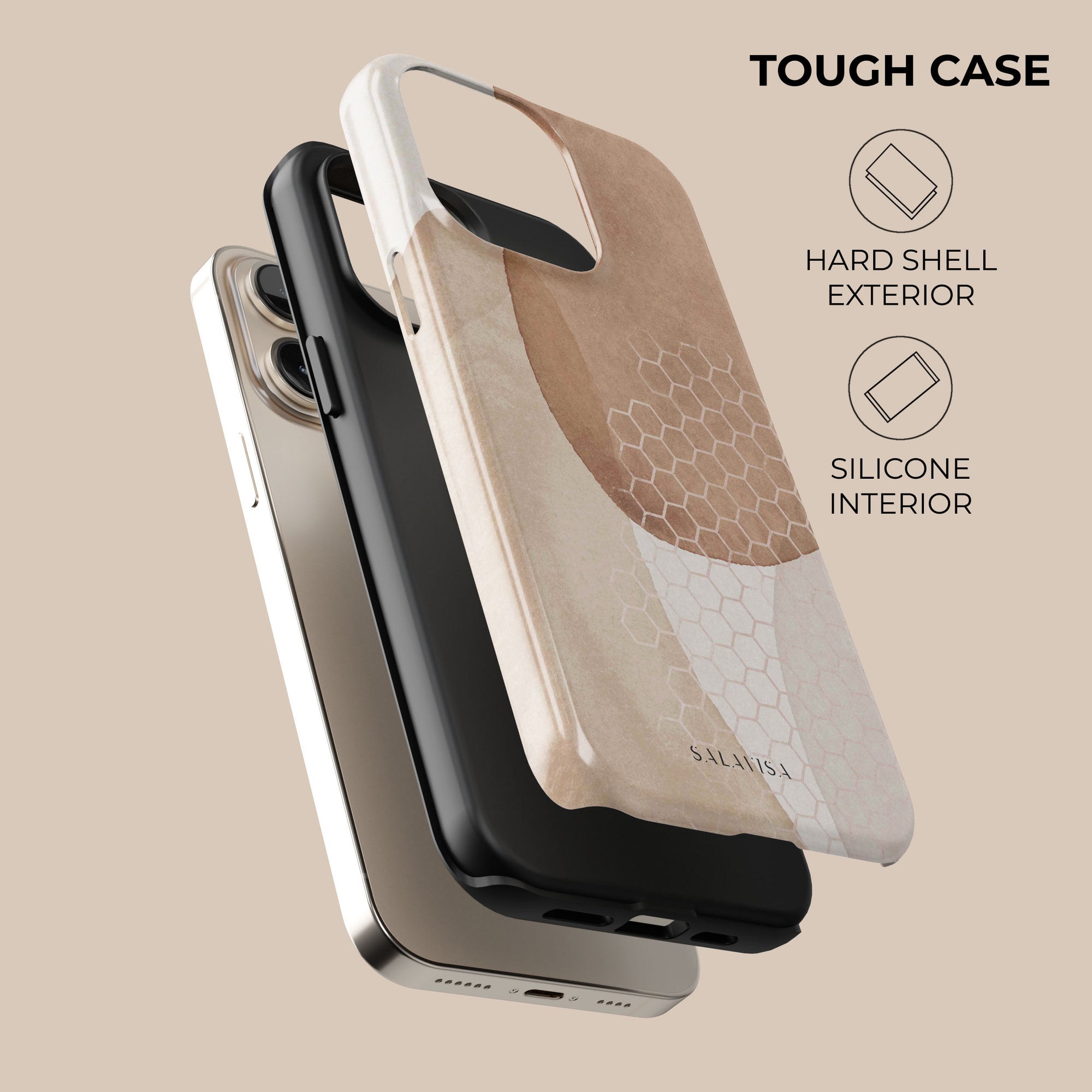 Beige Phone Case