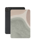 Pale Colors Curves iPad Case