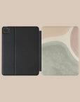 Pale Colors Curves iPad Case