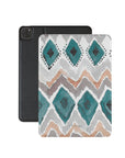 Green Boho iPad Case