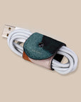 Pink & Forest Green Luxe EcoWrap Cord