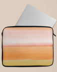 Orange Sunset Tie Dye Laptop Sleeve