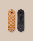 Orange Wave Checkered EcoWrap Cord