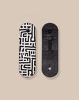 Black & White Maze EcoWrap Cord