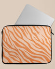 Orange Waves Laptop Sleeve
