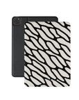 Black & White Peas iPad Case