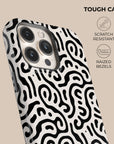 Black & White Abstract Phone Case