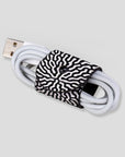 Black & White Tweed EcoWrap Cord