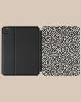 Black & White Tweed iPad Case