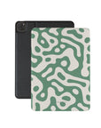 Green Paths iPad Case