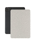 Beige Paths iPad Case