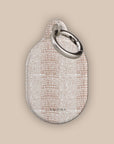 Pink Crocodile AirTag Holder