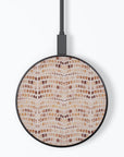 Beige Watercolor Safari Wireless Charger