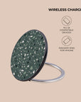 Green Terrazzo Wireless Charger