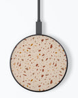 Cream Terrazzo Wireless Charger