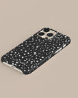 Black Coffee Terrazzo Phone Case