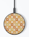 Checkered Elegance Wireless Charger