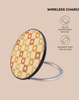 Checkered Elegance Wireless Charger