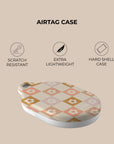 Beige Splendor AirTag Holder