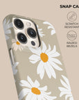 Beige Daisy Phone Case