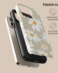 Beige Daisy Phone Case