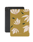 Burnt Yellow Flowers iPad Case