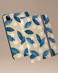 Blue Leafs iPad Pro Case