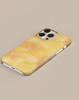 Yellow Tie Dye Phone Case