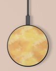 Yellow Tie Dye Wireless Charger