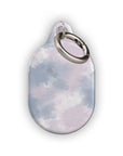 Purple Tie Dye AirTag Holder