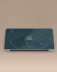 Green Swirl MacBook Case