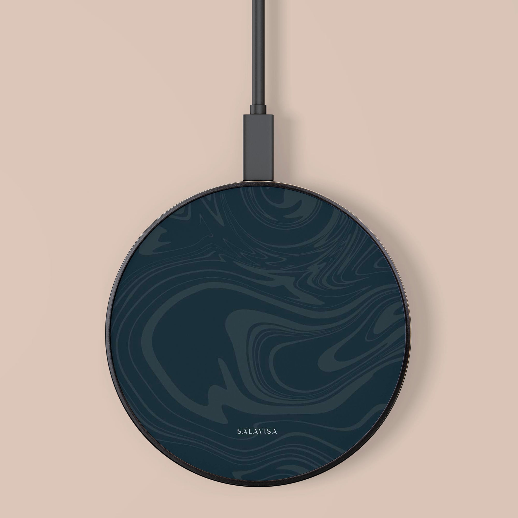 Green Swirl Wireless Charger