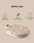 Creme Dots AirTag Holder