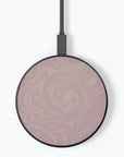 Pink Swirl Wireless Charger