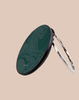 Dark Green Swirl Wireless Charger