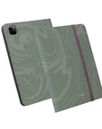 Light Green Swirl iPad Pro Case