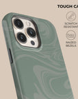 Light Green Swirl Phone Case